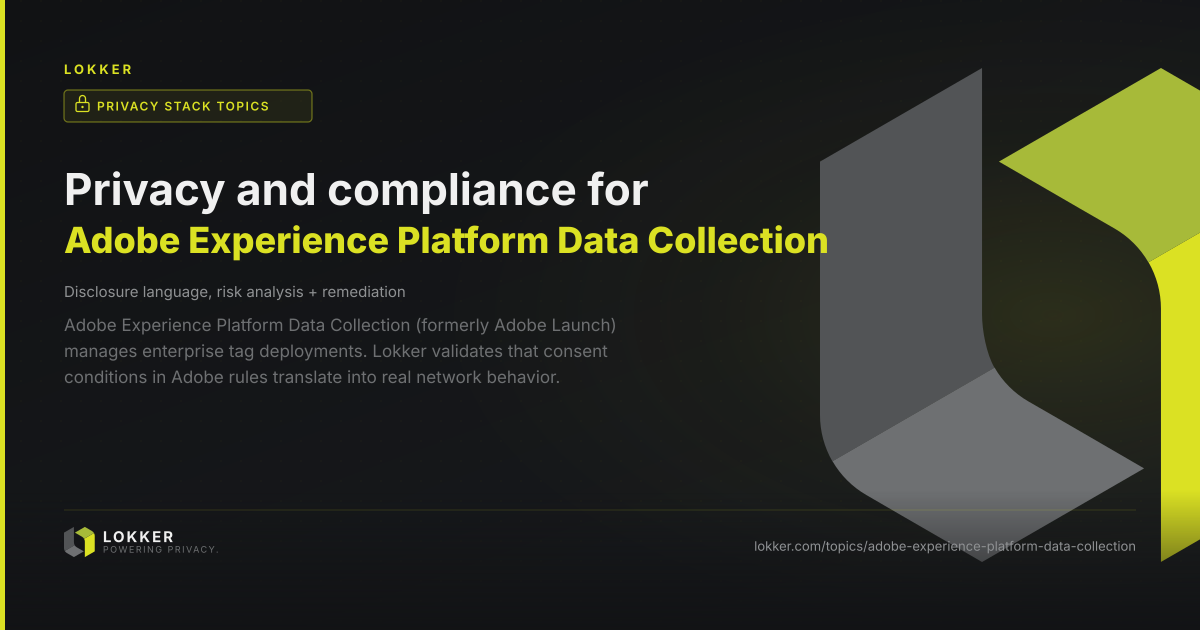 Adobe Experience Platform Data Collection Privacy Risk and Consent ...